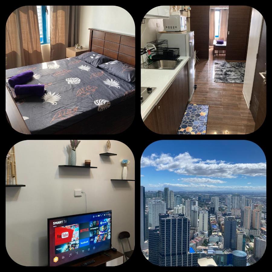 Makati Amazing View Penthouse Studio, Air Residence, Fast Internet Manila Zewnętrze zdjęcie